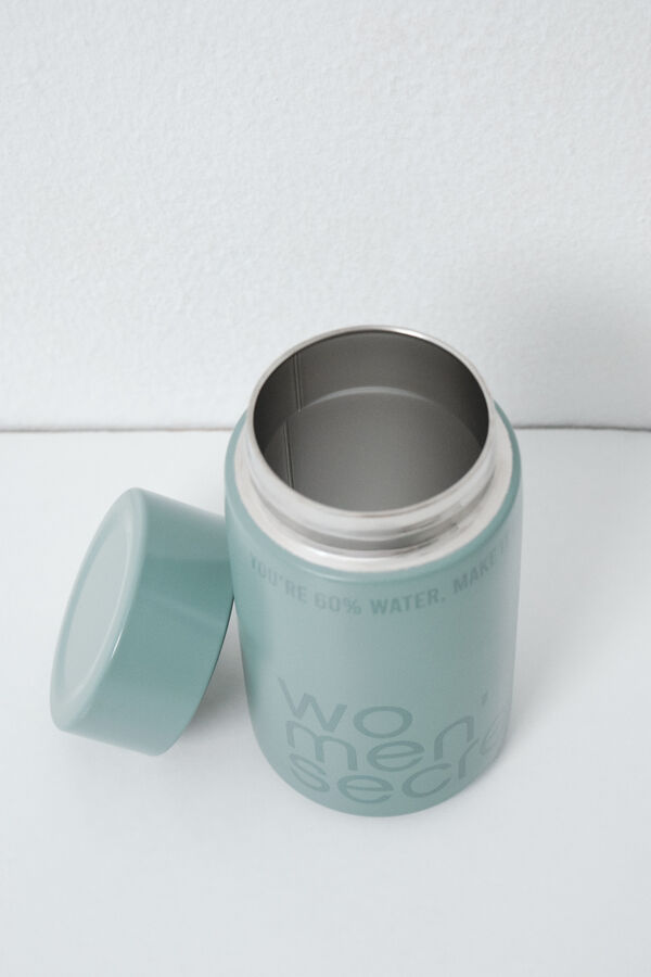 Women'secret Botella tipo termo verde verde
