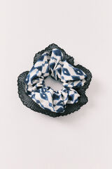 Women'secret Scrunchie estampado geom&eacute;trico estampado