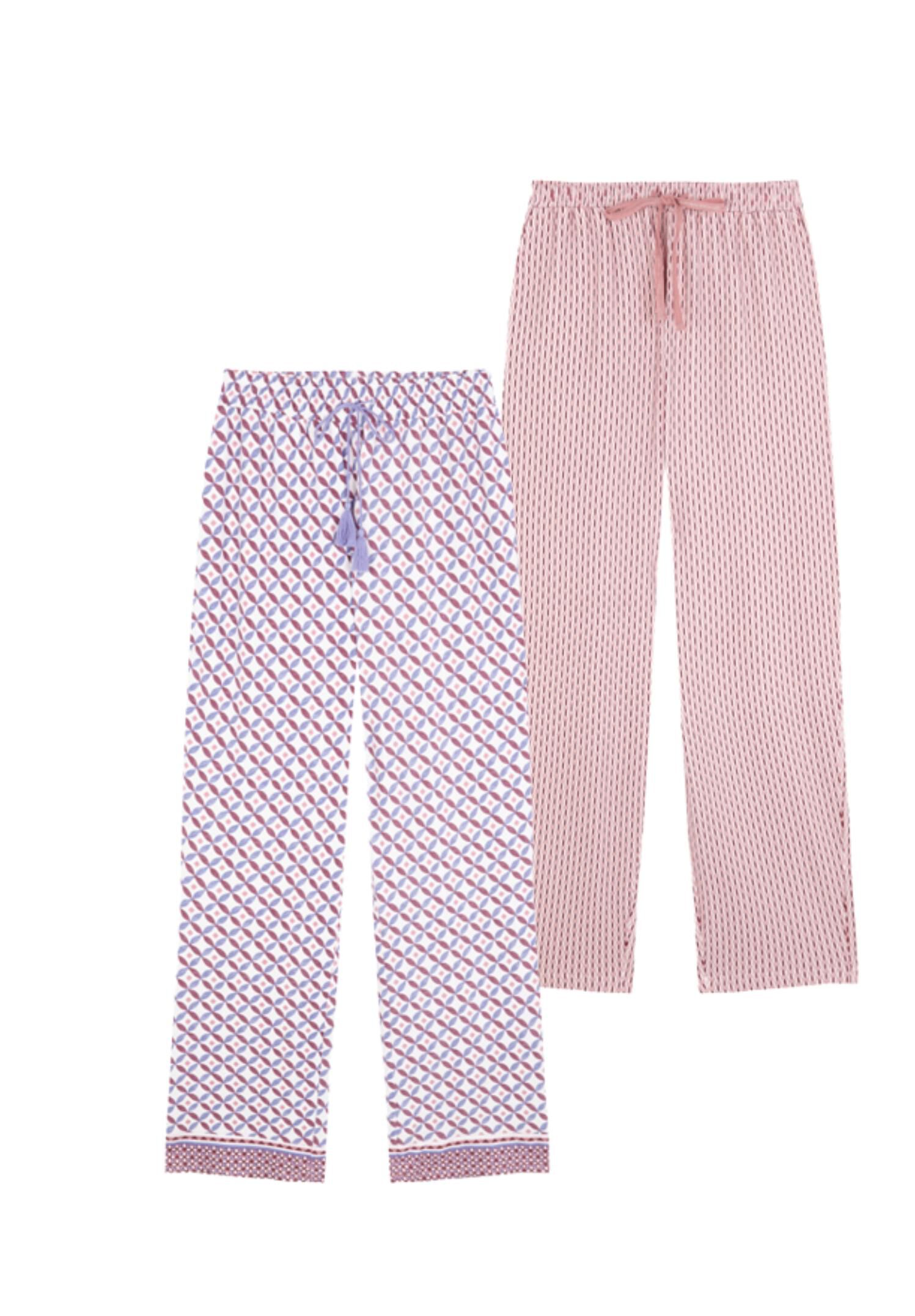 Womensecret Pack de 2 pantalones de pijama 