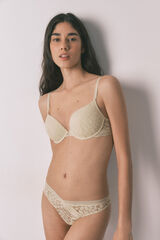 Womensecret Conjunto de tanga y sujetador 