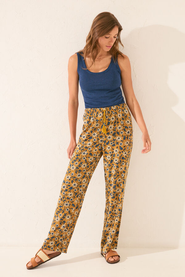 Womensecret Conjunto de pantalón y camiseta 