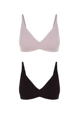 Womensecret Pack de 2 sujetadores triangulares 