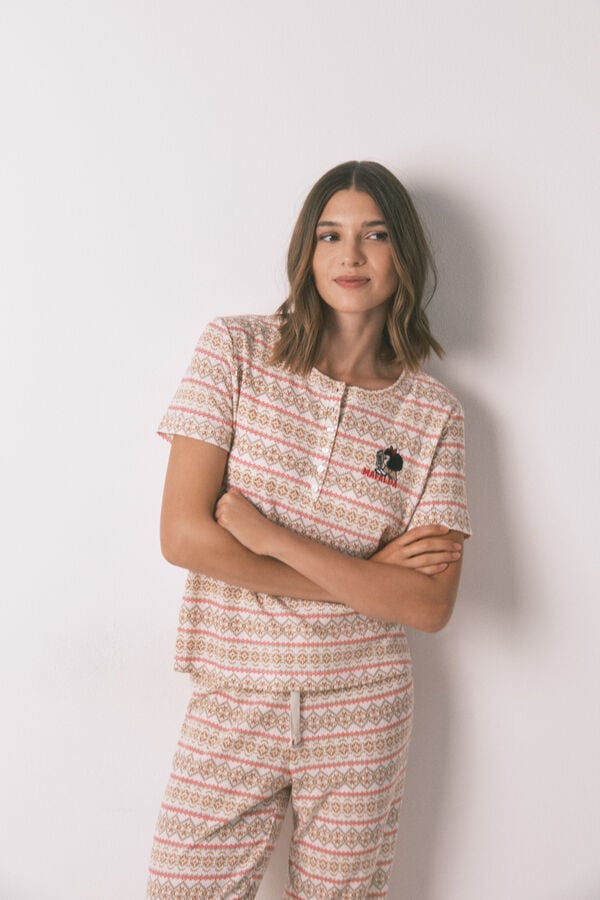 Womensecret Conjunto de zapatillas y pijama 