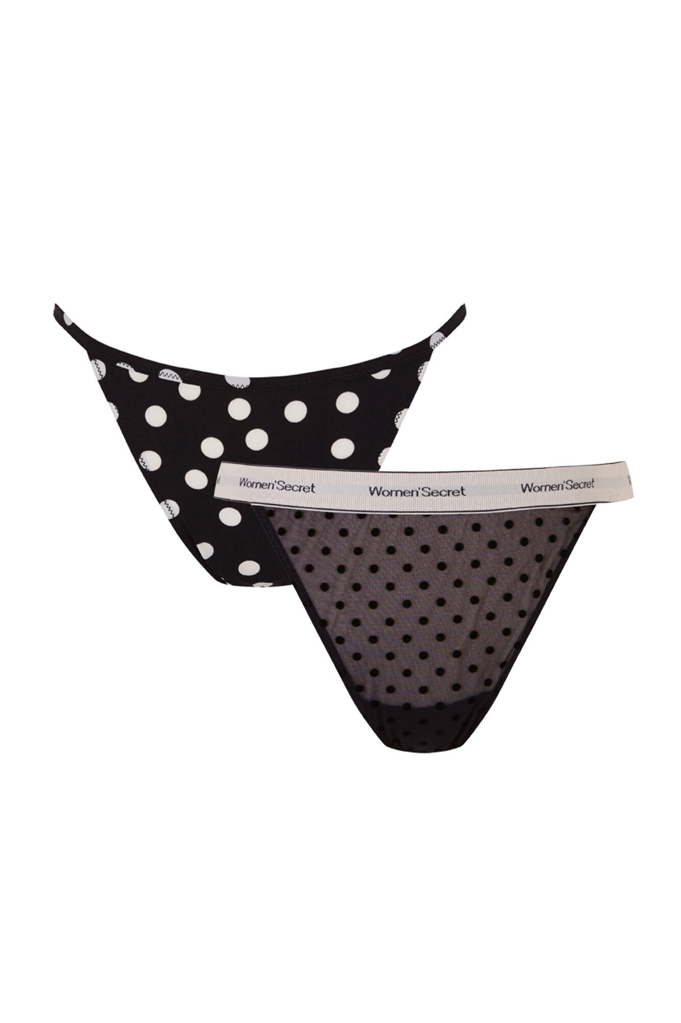 Womensecret Conjunto de tanga y tanga 