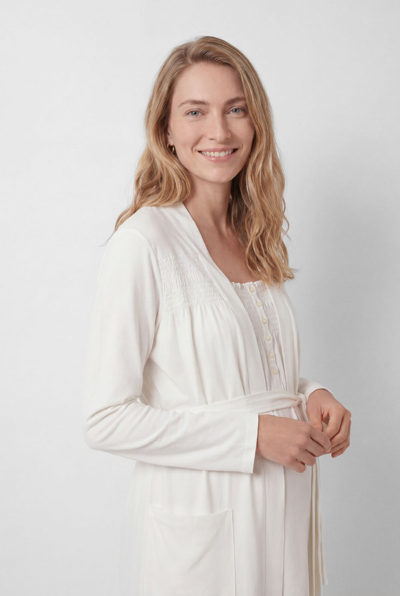 Womensecret Conjunto de camis&oacute;n y bata 