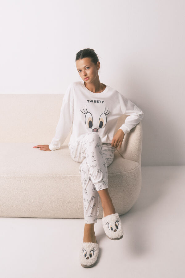 Womensecret Conjunto de zapatillas y pijama 