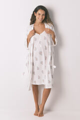Womensecret Conjunto de camisón y bata 