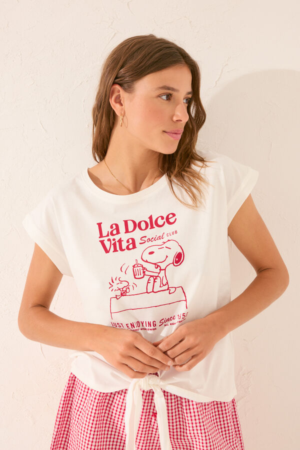 Womensecret Conjunto de pantalón y camiseta 