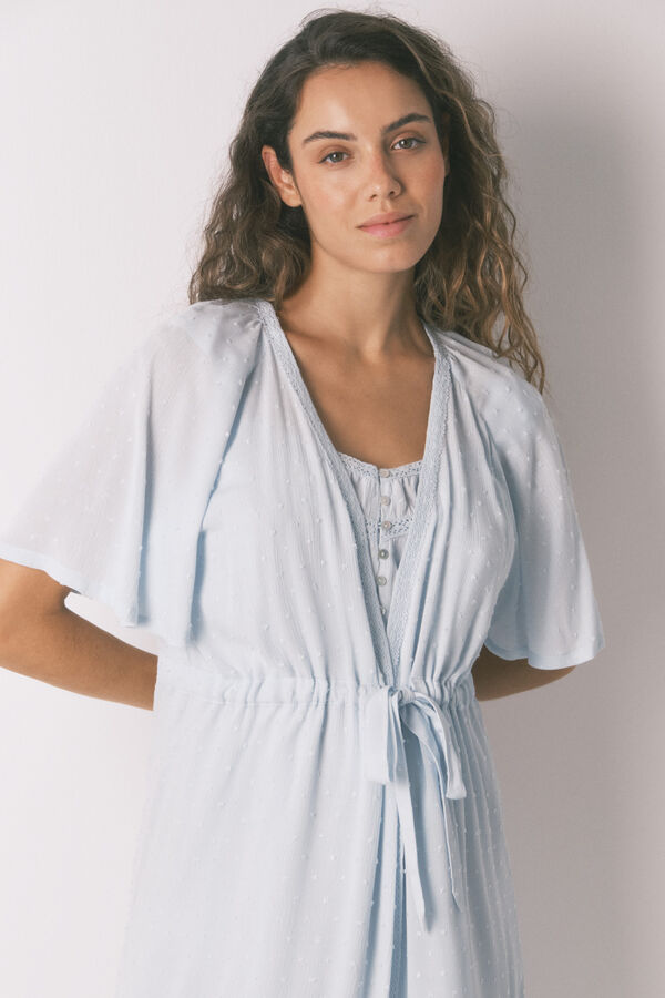 Womensecret Conjunto de camisón y bata 
