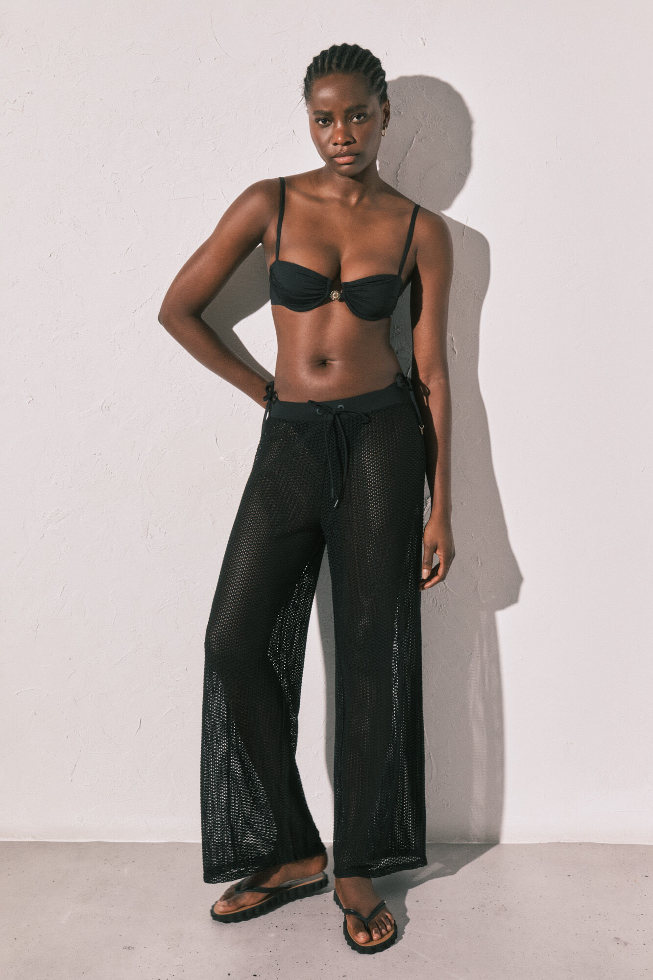 Womensecret Conjunto de top y pantal&oacute;n 