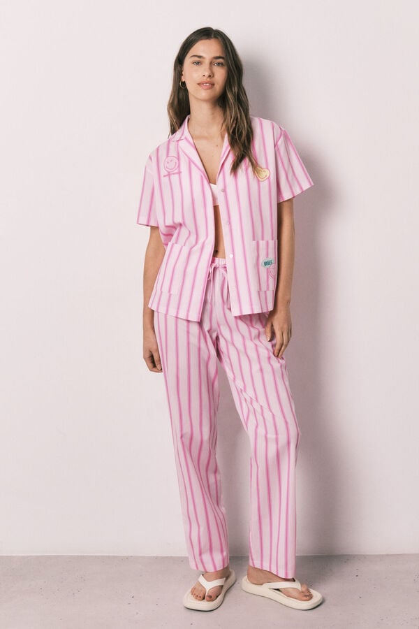 Womensecret Conjunto de chanclas y pijama 