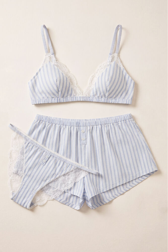 Womensecret Conjunto de braga, pantal&oacute;n y sujetador 