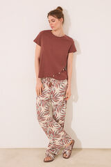 Womensecret Conjunto de pantalón y camiseta 