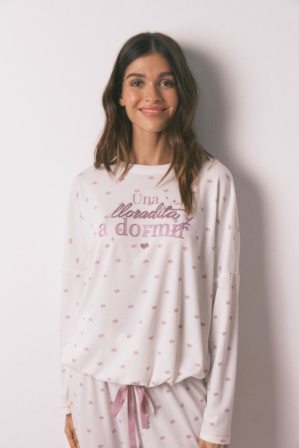 Womensecret Conjunto de pijama y manta 