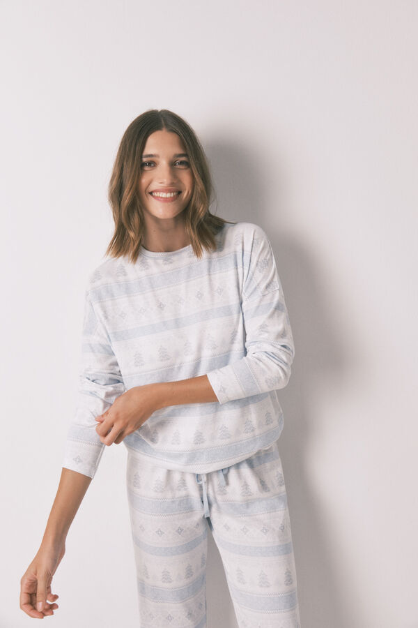 Womensecret Conjunto de poncho y pijama 