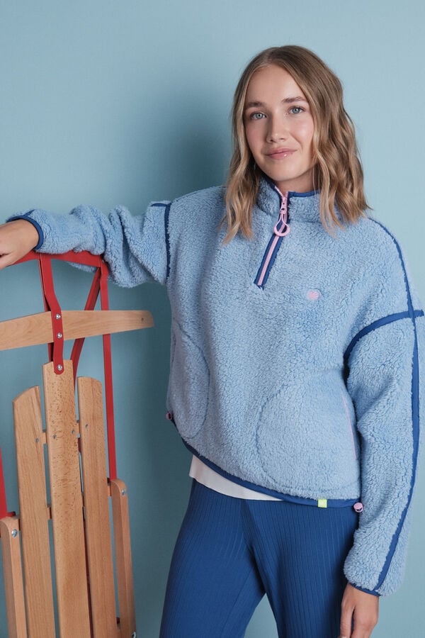 Womensecret Conjunto de pijama y sudadera 