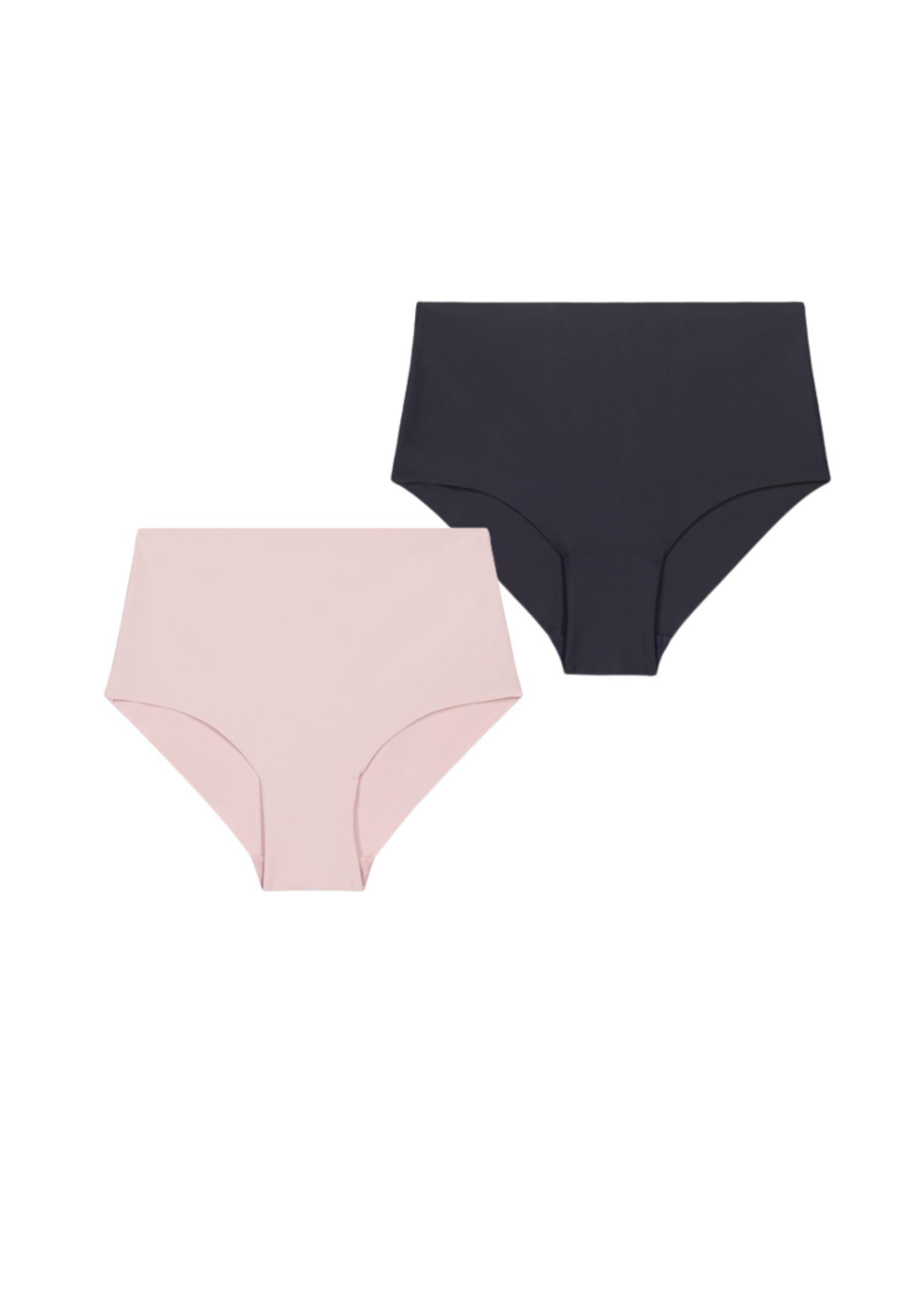 Womensecret Pack de 2 bragas altas 