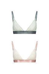 Womensecret Pack de 2 bralettes triangulares 