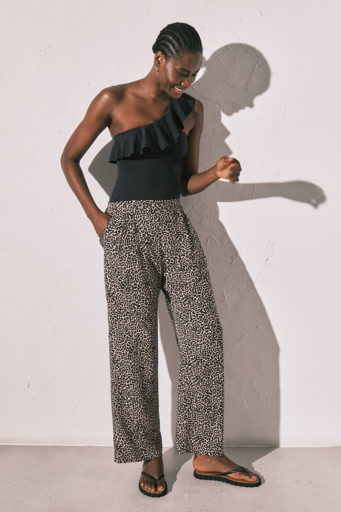 Womensecret Conjunto de pantal&oacute;n y ba&ntilde;ador 