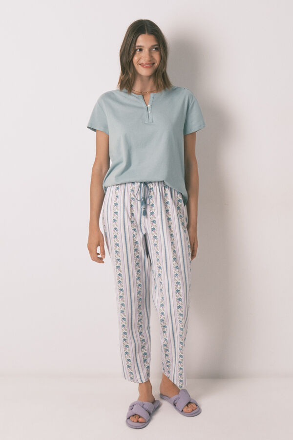 Womensecret Conjunto de pantalón y camiseta 