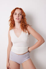 Womensecret Conjunto de camiseta y braga 