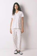 Womensecret Conjunto de zapatillas y pijama 
