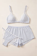 Womensecret Conjunto de braga, pantal&oacute;n y sujetador 
