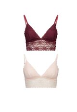 Womensecret Pack de 2 bralettes 