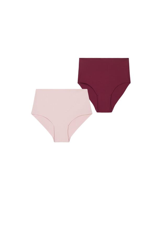 Womensecret Pack de 2 bragas altas 