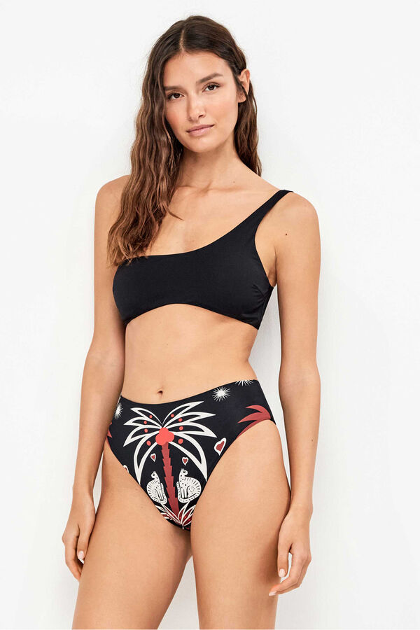 Womensecret Conjunto de bikini asim&eacute;trico 