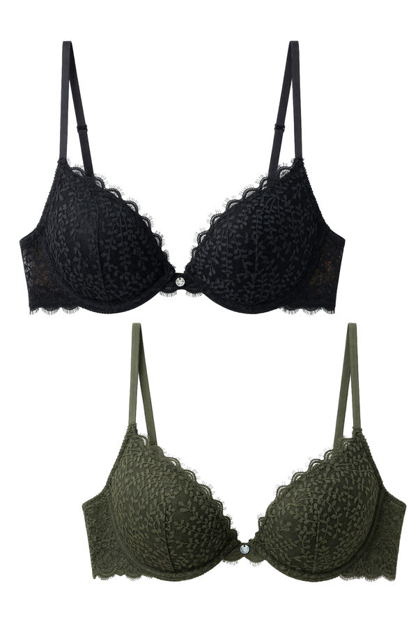 Womensecret Conjunto de sujetador y sujetador 