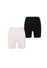 Womensecret Pack de 2 pantalones cortos interiores 