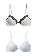 Womensecret Conjunto de sujetador y sujetador 