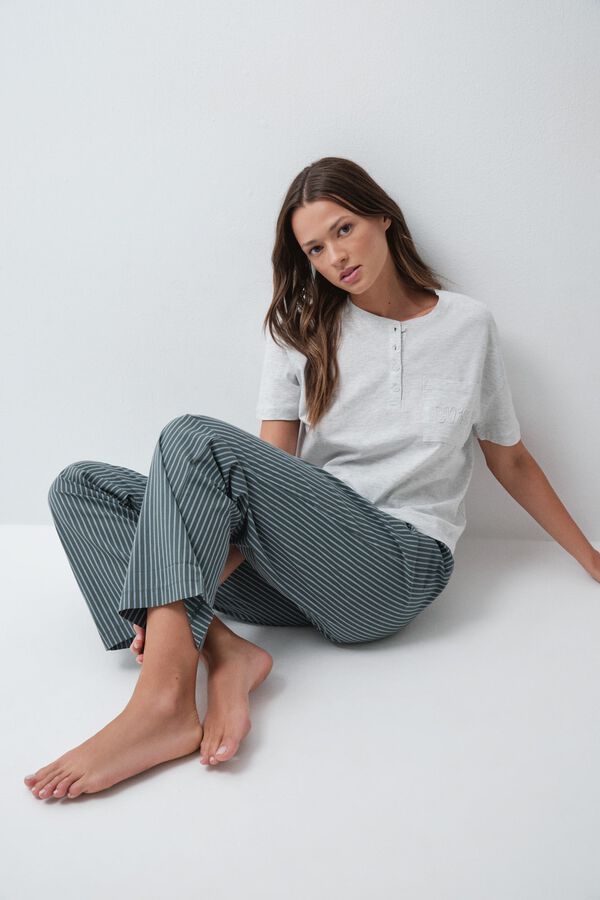 Womensecret Conjunto de pantal&oacute;n y pantal&oacute;n 