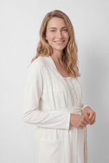 Womensecret Conjunto de camis&oacute;n y bata 