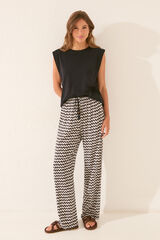 Womensecret Conjunto de pantalón y camiseta 