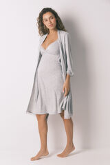 Womensecret Conjunto de camis&oacute;n y bata 