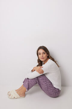 Womensecret Conjunto de pantalón y camiseta 