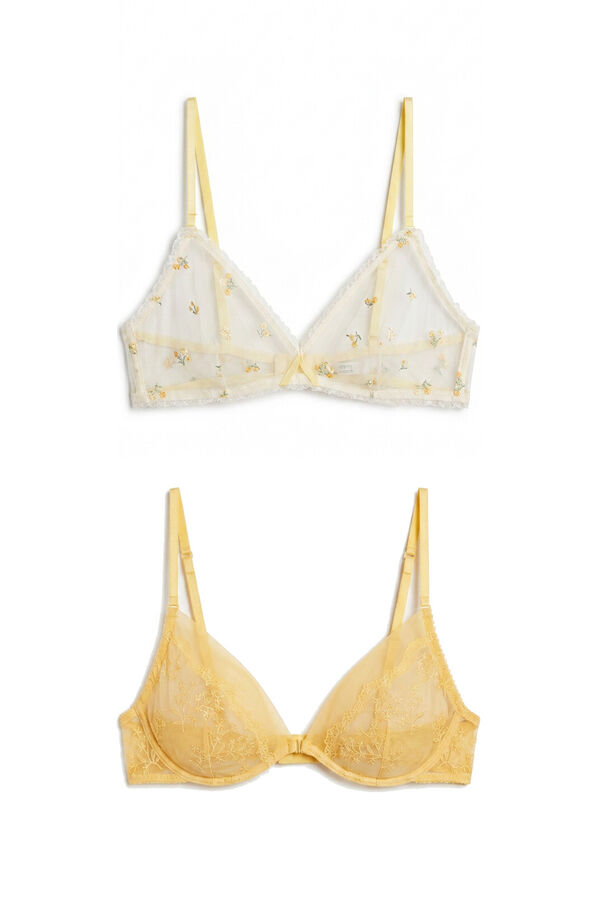 Womensecret Conjunto de sujetador y sujetador 