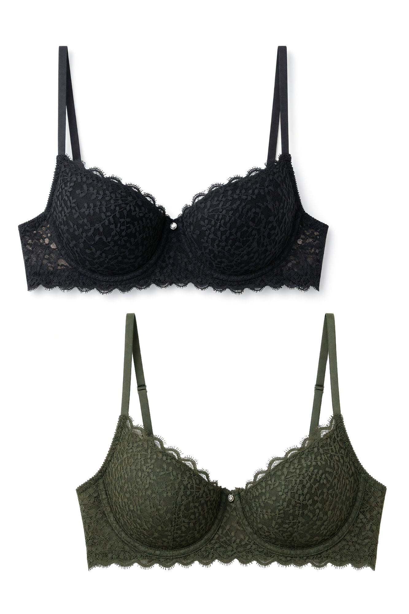 Womensecret Conjunto de sujetador y sujetador 