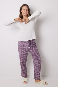 Womensecret Conjunto de pantalón y camiseta 