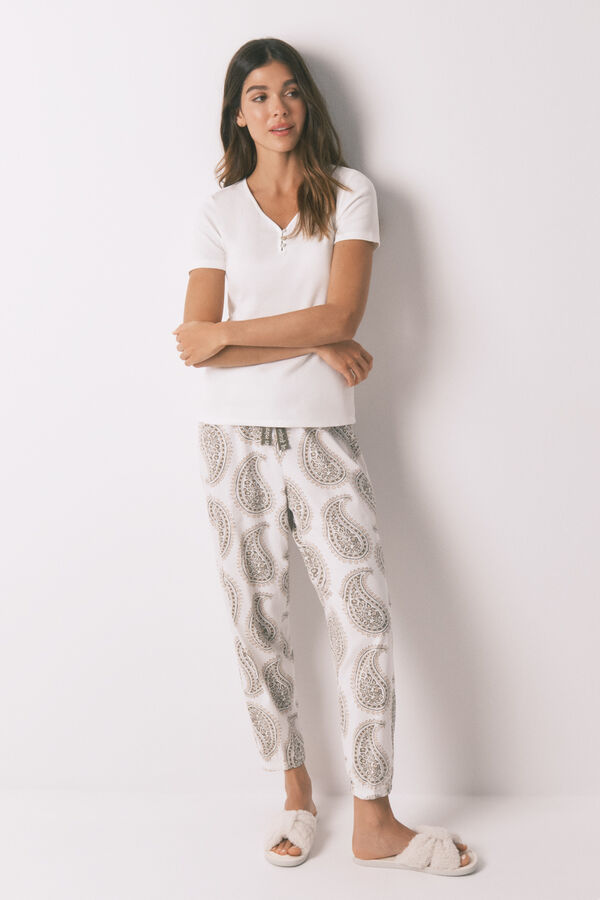 Womensecret Conjunto de pantal&oacute;n y camiseta 