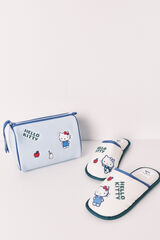 Womensecret Conjunto de zapatillas y neceser 