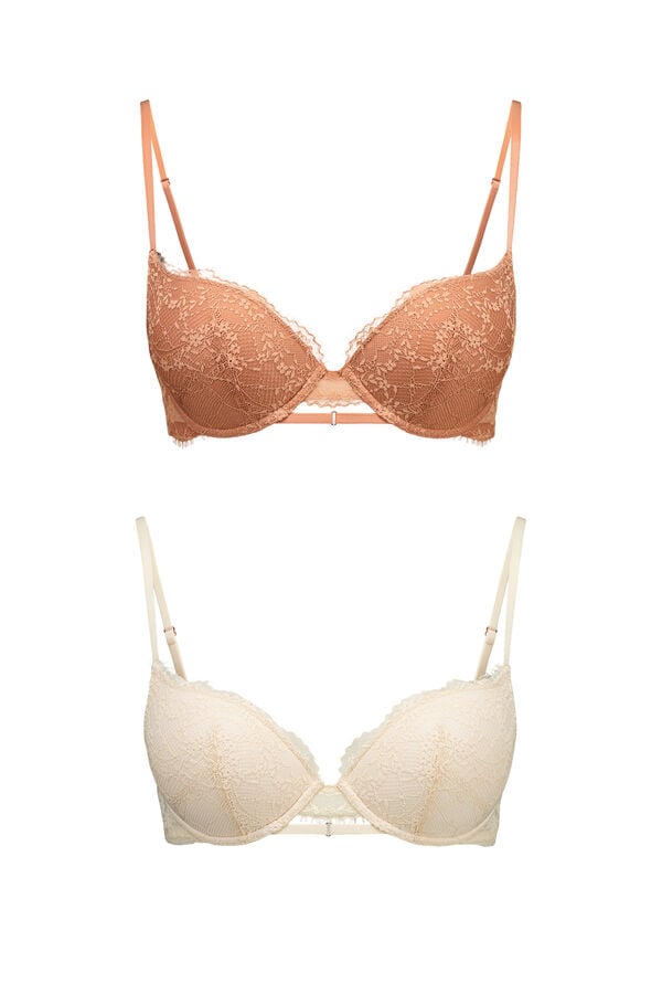 Womensecret Pack de 2 sujetadores push up 