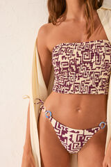 Womensecret Conjunto de crop y braga 
