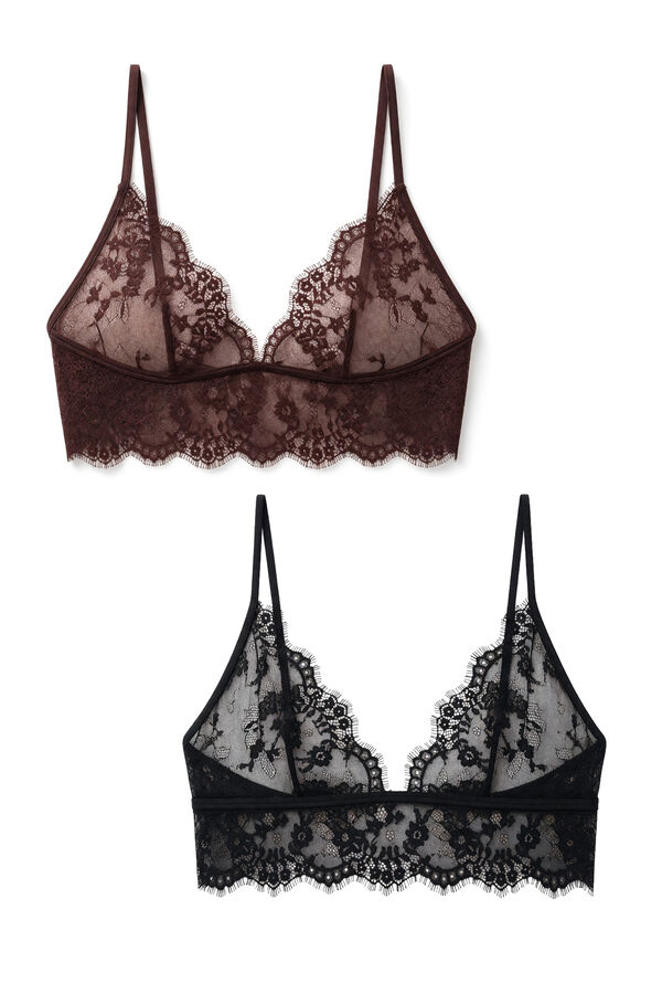 Womensecret Conjunto de sujetador y sujetador 
