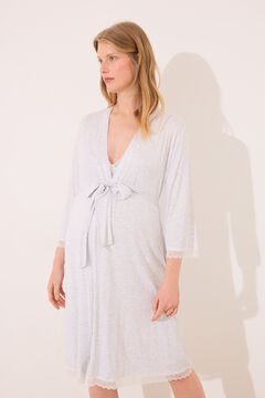 Womensecret Conjunto de camisón y bata 