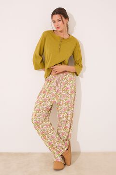Womensecret Conjunto de pantalón y camiseta 