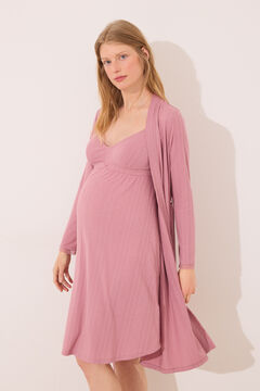Womensecret Conjunto de camisón y bata 