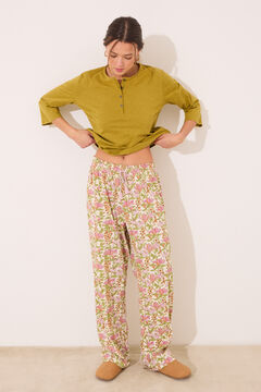 Womensecret Conjunto de pantalón y camiseta 